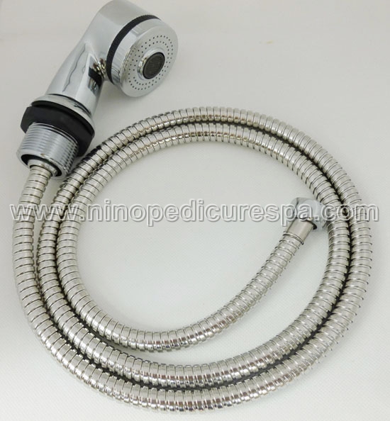 pedicure spa sprayer with holder and hose